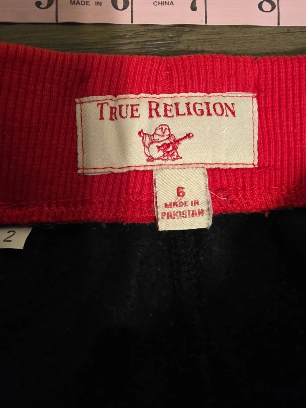 True Religion Boys Split-Color Allover Monogram Hoodie and Jogger Sweatsuit Set